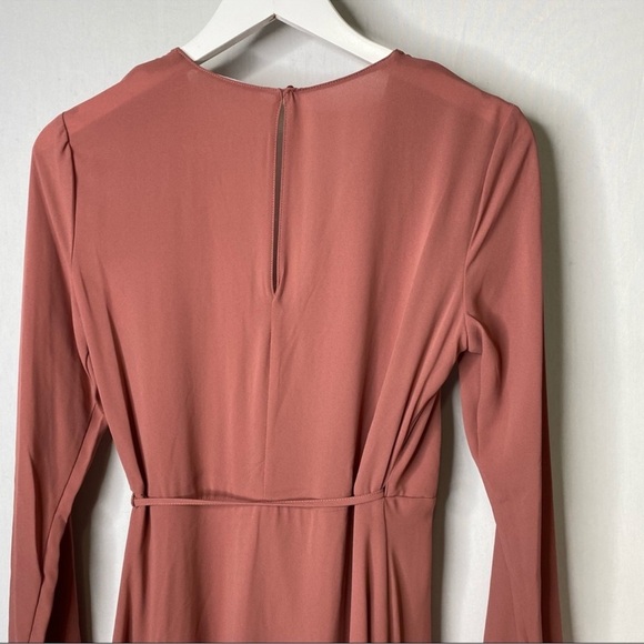 Lush Elly Wrap Dress Withered Rose - Picture 7 of 13